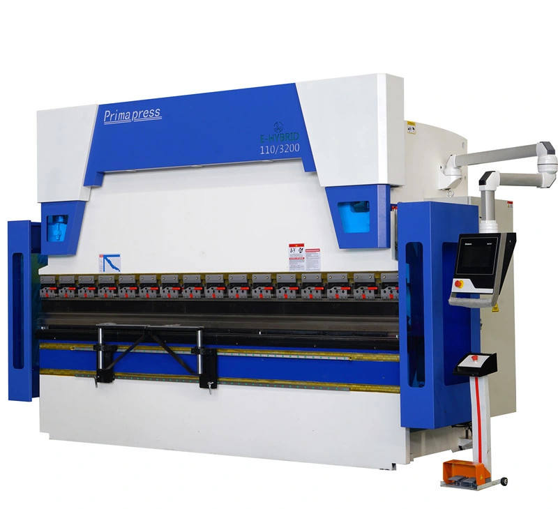 Primapress 2500mm 6+1 Axis Europe Standard Hydraulic CNC Sheet Metal Press Brake Bending Machine with Da53t/Da66t/Da69t System for Metal Steel, Mild