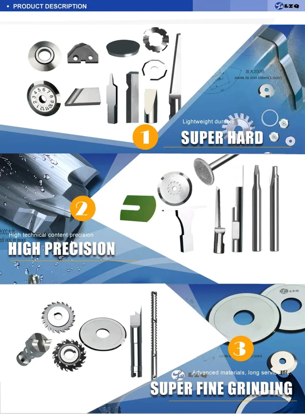 PCD Cutter for Smart Card Milling L-3001401216 for Sale