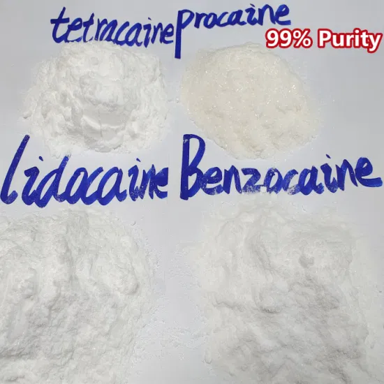 Brasile, Europa, Stati Uniti, Australia, ecc., polvere grezza pura di lidocaina / lidocaina / lidocaina / lido HCl al 99%, nessun problema doganale porta a porta